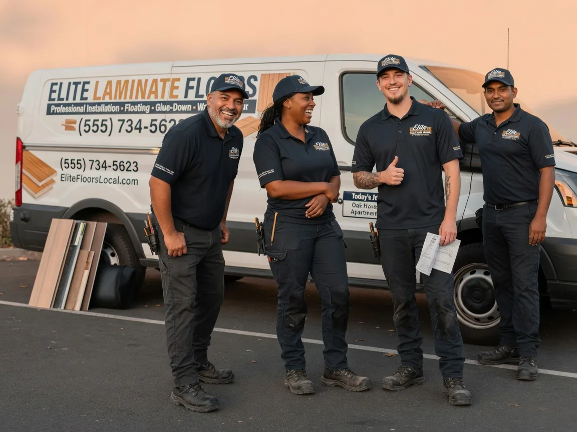Laminate flooring installation company in Glenford, OH